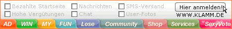 Geld. News. Promotion. Community. Und vieles mehr!